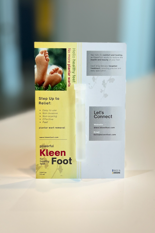 KleenFoot Powerful and Gentle Plantar Wart Remover